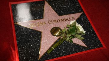 Selena Quintanilla, paseo de Hollywood.