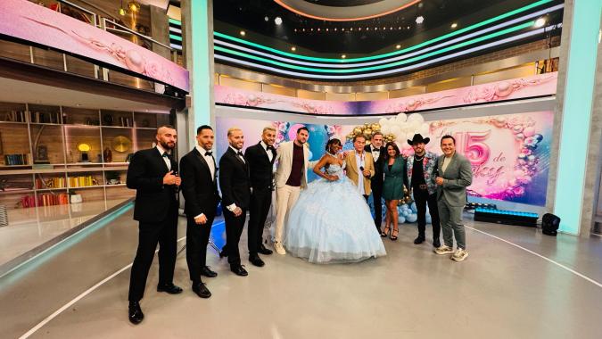 Cortesía: Telemundo Los 15 años de Chiky Bombom.