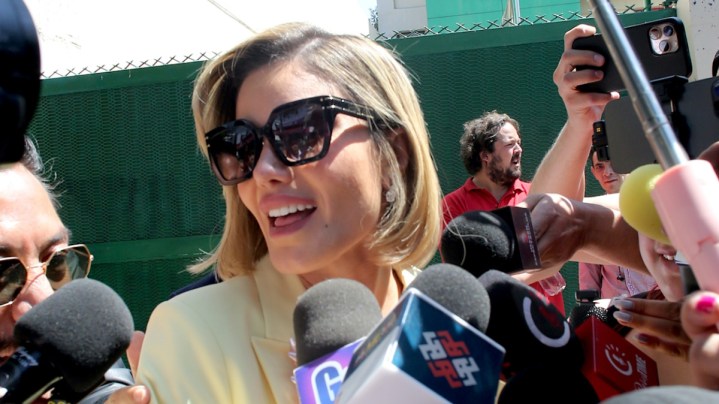 Las declaraciones de Aleska Génesis tras recibir el perdón.