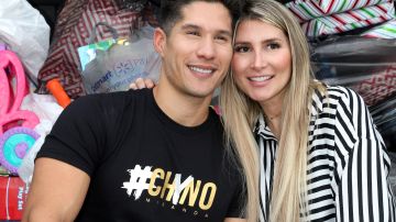 Chyno Miranda y Natasha Araos.