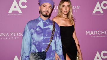 J Balvin estuvo acompañado de grandes estrellas. (Photo by Evan Agostini/Invision/AP).