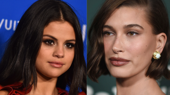 Selena Gómez y Hailey Bieber.