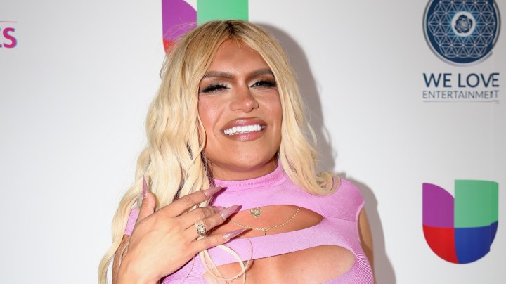 La artista se mostró bastante motivada pese al diagnóstico médico.