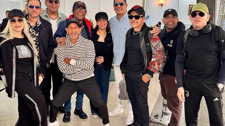 Merengueros en el concierto de Rubby Pérez en Venezuela