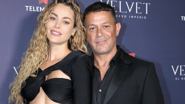 Candela Márquez y Alejandro Sanz