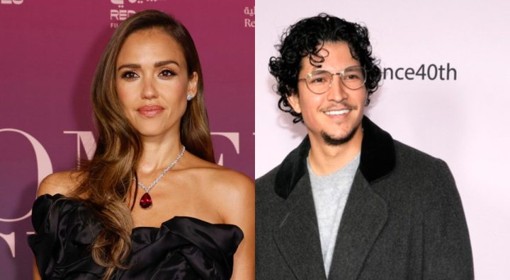 Jessica Alba y Danny Ramírez quedan captados en plan romántico.