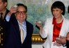 En esta entrevista la actriz también pidió respeto hacia la figura de su fallecido esposo (AP Photo/Karel Navarro)