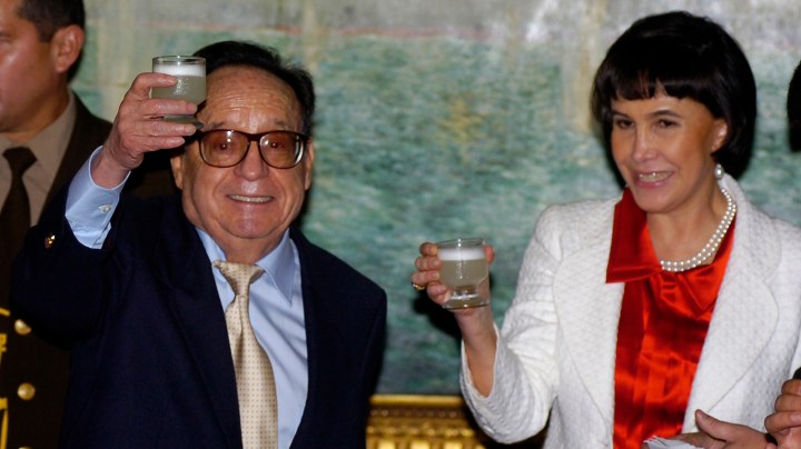 En esta entrevista la actriz también pidió respeto hacia la figura de su fallecido esposo (AP Photo/Karel Navarro)