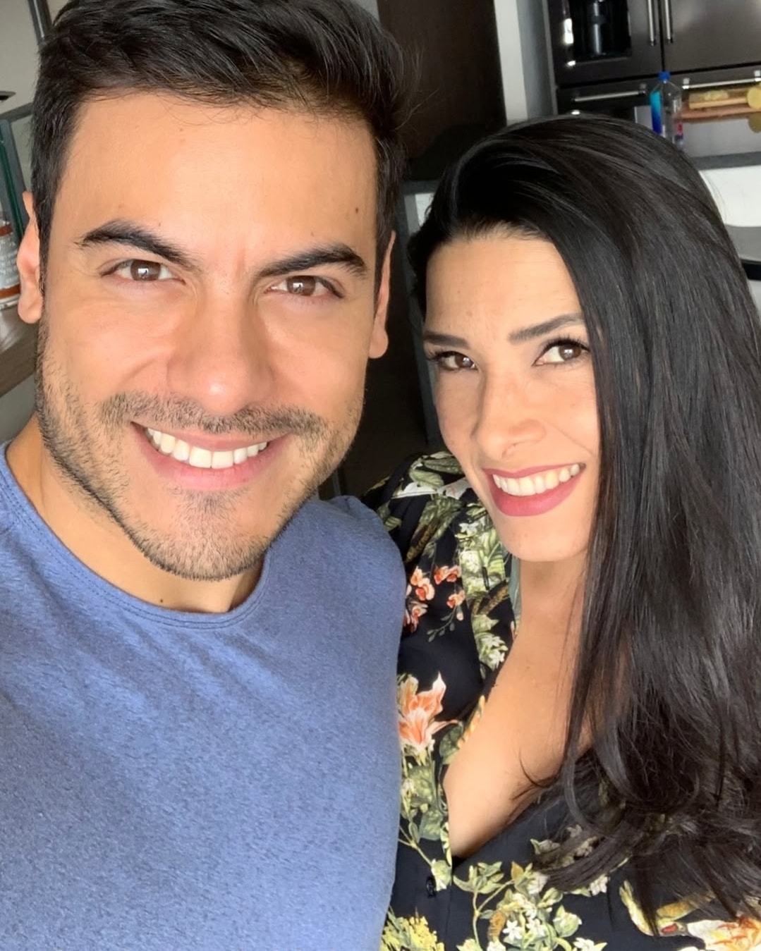 Dalilah Polanco y Carlos Rivera son grandes amigos.