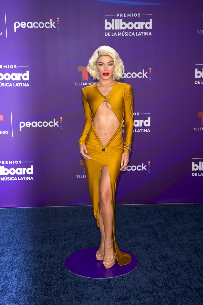 Aleska Génesis en los Premios Billboard de la Música Latina 2025.