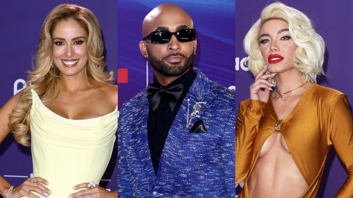 Descubre cómo lucieron los famosos en la alfombra azul de los Premios Billboard de la Música Latina.