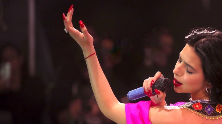 Sobrina de Ángela Aguilar disfrutó de su concierto.