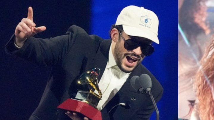 Bad Bunny y Shakira arrasaron en los premios musicales en 2025.