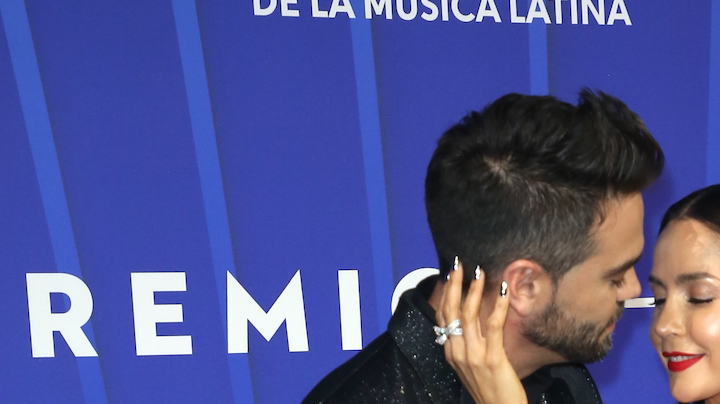 Carmen Villalobos con su novio Frederik Oldenburg