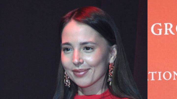 Majo Aguilar conversa con Carolina Herrera en la New York Fashion Week.