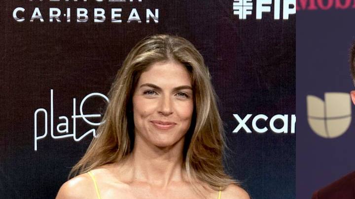 Stephanie Cayo y Alejandro Sanz presumen su romance en pleno show del cantante.