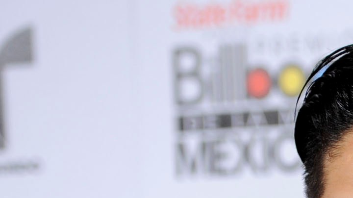 Jesus Alberto Miranda Perez, left, and Miguel Ignacio Mendoza, known as 'Chino y Nacho, arrive at the first annual Mexican Billboard Awards on Thursday, Oct. 20, 2011, in Los Angeles. (AP Photo/Chris Pizzello)
